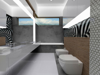 MASTER BEDROOM BATHROOM– PRIZE HOUSE IN THE POLISH VERSION OF ‘BUILDING THE DREAM” TV SHOW