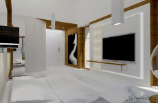 MASTER BEDROOM – PRIZE HOUSE IN THE POLISH VERSION OF ‘BUILDING THE DREAM” TV SHOW