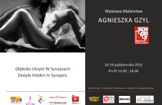 I would kindly like to invite you to my artworks exhibition in Warsaw at “Galeria Schody”.